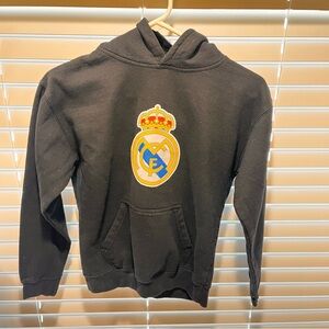 Youth Real Madrid Black Hoodie